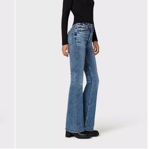 NWT High Rise Flare Blue Jeans